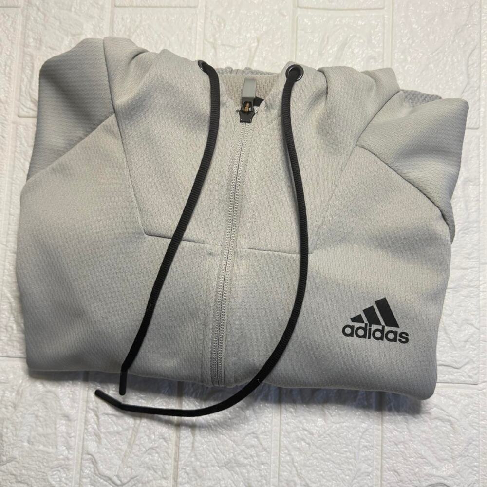 Adidas full zip performance hoodie